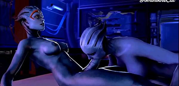  Mass Effect - Samara - Full Compilation GIF
